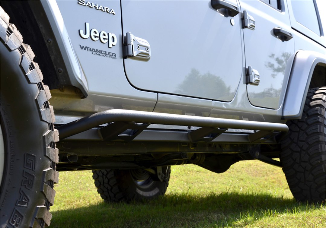 N-Fab Tsj074-Tx Rocker Panel Guard||nfbnfab_Trailslider_Lifestyle_Detail_Jeepjl_101420.Jpg||86||n21tsj074tx||1548087