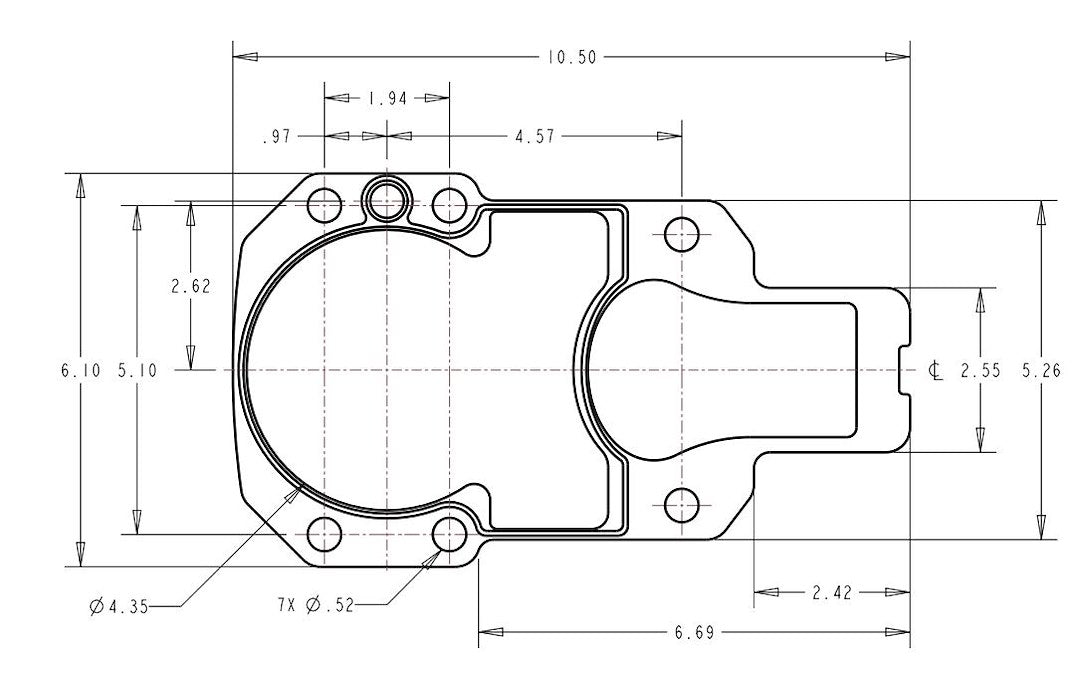 Sierra Marine 18-2743 Stern Drive Bellhousing Gasket||18-2743_1.Jpg||86||s5m182743||1522517