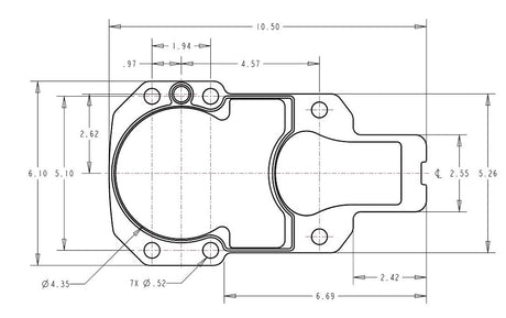 Sierra Marine 18-2743 Stern Drive Bellhousing Gasket||18-2743_1.Jpg||86||s5m182743||1522517