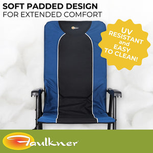 Faulkner 49598h Camping Chair||flk_49598h_Dakota Rocking Chair_Blue Black_B2c_4.Jpg||88||flk49598h||1608937