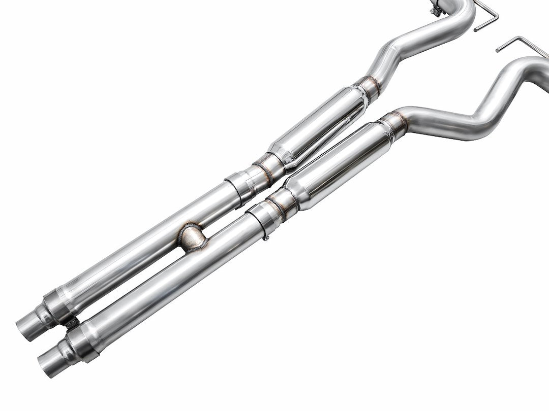 Product of AWE Tuning 3020-42650 Track Edition Cat-Back System Dual Exhaust System Kit 