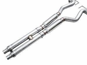 Product of AWE Tuning 3020-42650 Track Edition Cat-Back System Dual Exhaust System Kit 