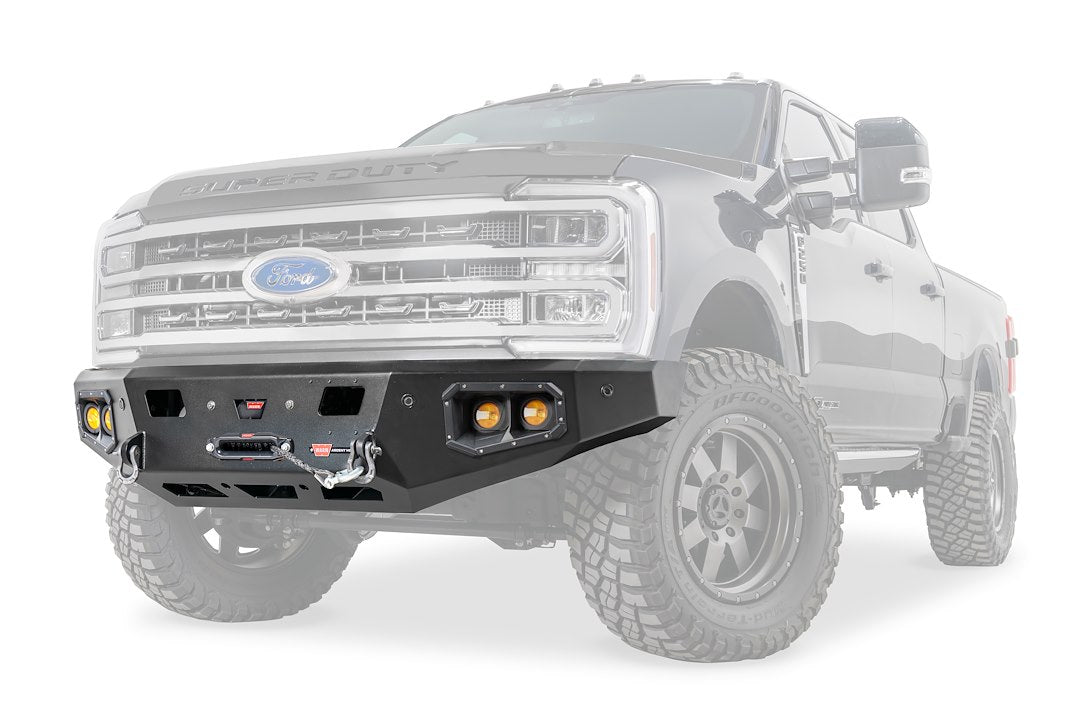 Product of Warn 110629 Steel Powder Coated Bumper 