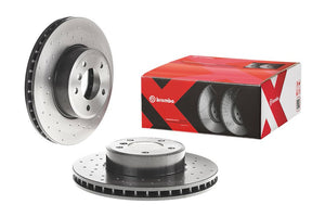 Product of Brembo 0991721XC02 Xtra Vented Cross Drilled 1 Piece Brake Rotor 