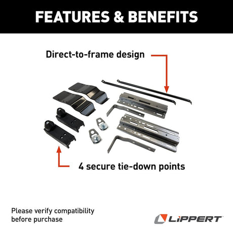 Lippert Components 182904 Camper Tie Down||182904_1.Jpg||86||m6v182904||1057728
