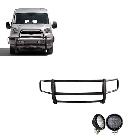 Product of Black Horse Offroad 17FT20MA-PLFB Grille Guard  