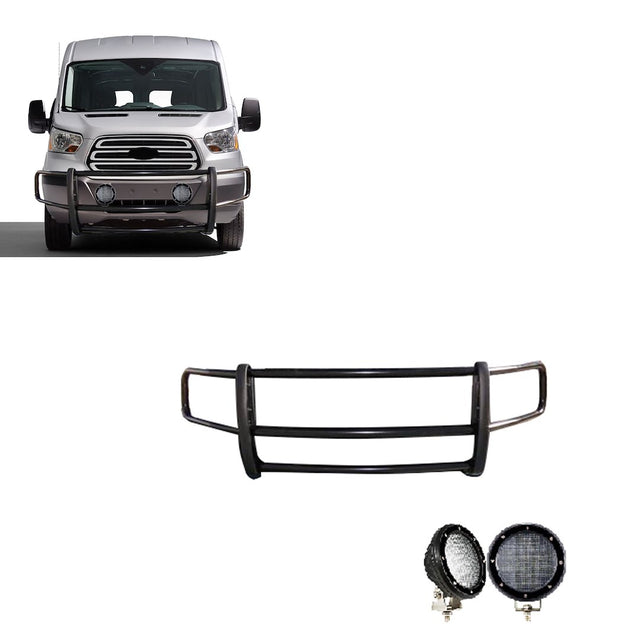 Product of Black Horse Offroad 17FT20MA-PLFB Grille Guard  