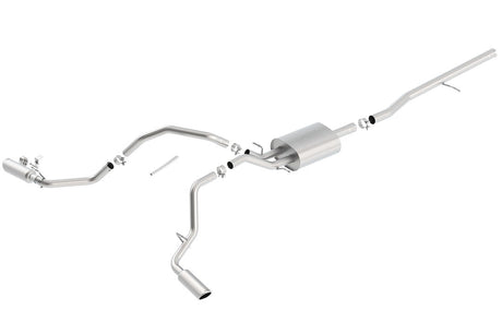 Product of Borla 140544 Touring Cat Back System Single Exhaust System Kit 