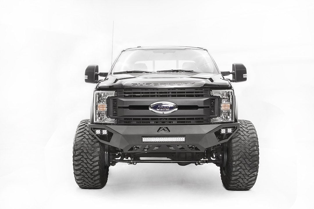 Product of Fab Fours FS17-V4151-1 Vengeance Steel Matte Powder Coated Bumper 