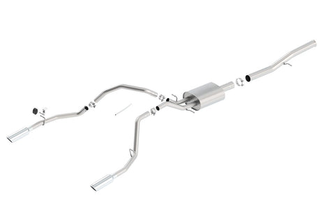 Product of Borla 140572 ATAK ® Series Cat Back System Single Exhaust System Kit 
