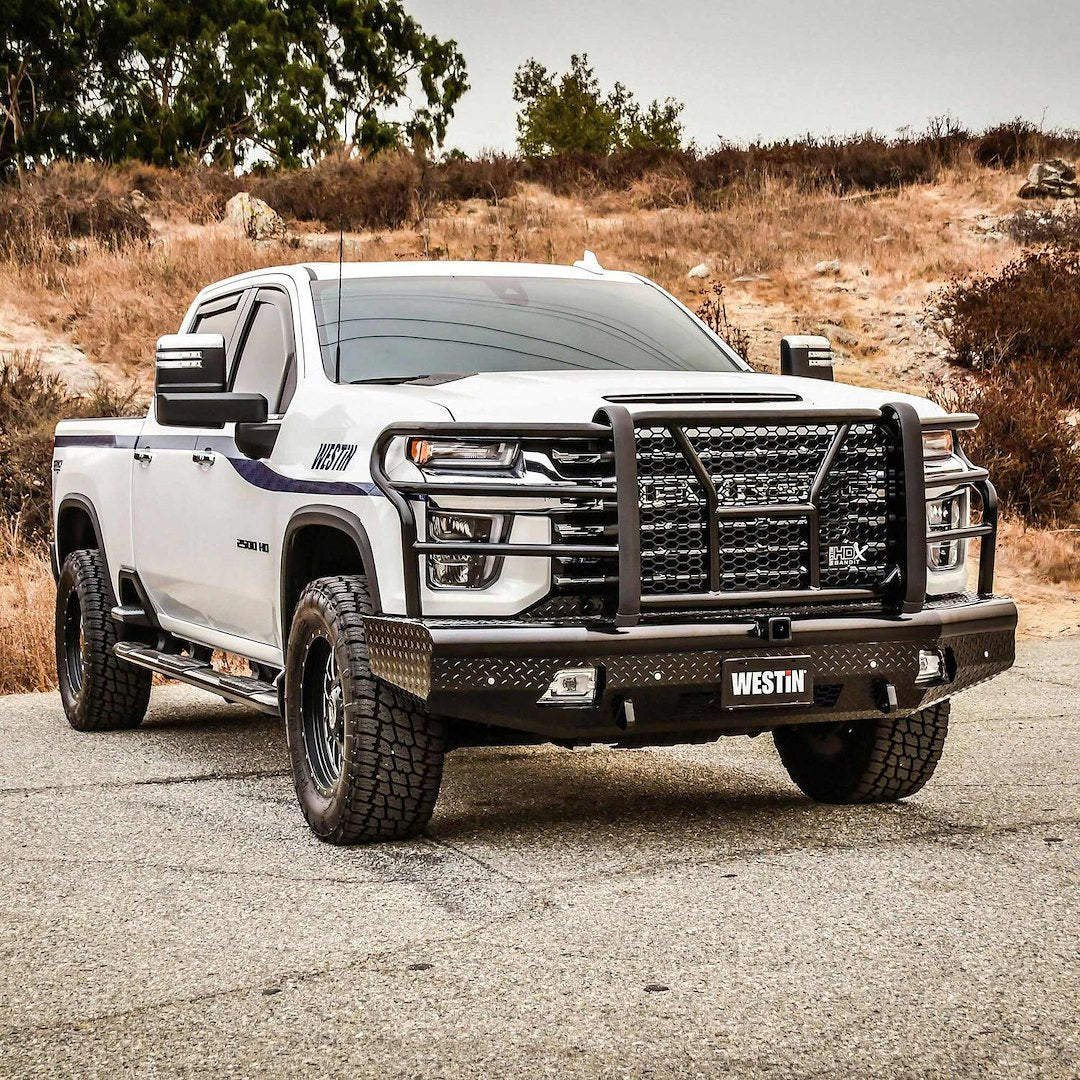 Product of Westin Automotive 58-31185 HDX Bandit Steel Textured Powder Coated Bumper 