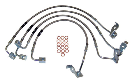Product of Crown Automotive RT31029 RT Off-Road Braided Stainless Steel Brake Line 