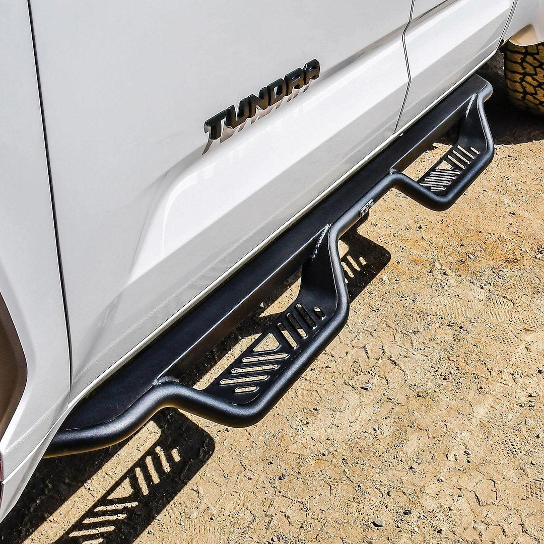 Product of Westin Automotive 20-14225 Outlaw Nerf Bar With Drop Down Steps 