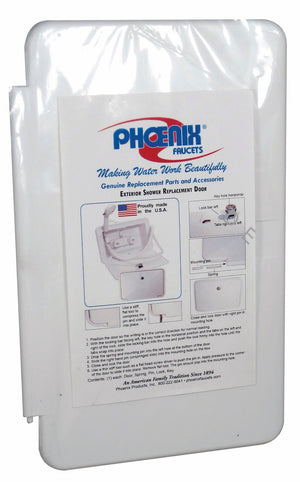 Phoenix Products Pf267001 Exterior Shower Door||pf267001_1.Jpg||86||v46pf267001||1194892