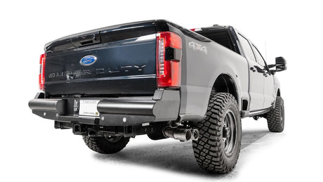 Product of Fab Fours FS23-U5950-1 Black Steel Elite Steel Matte Powder Coated Bumper 