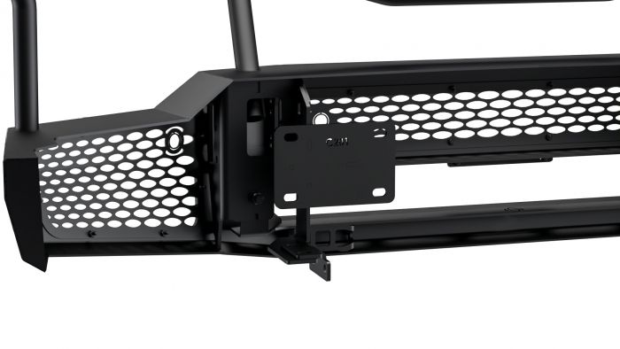 Product of Ranch Hand MFC201BM1 Midnight Series Steel Matte Bumper 