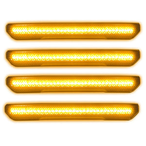 Product of Recon Accessories 264230BK Non-Exposed Fasteners Black Fender Flare - Set Of 4 