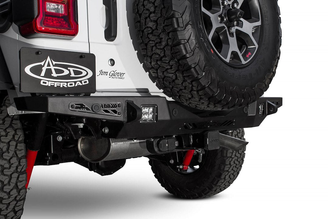 Product of Addictive Desert Designs R961321280103 Stealth Fighter Steel Powder Coated Bumper 