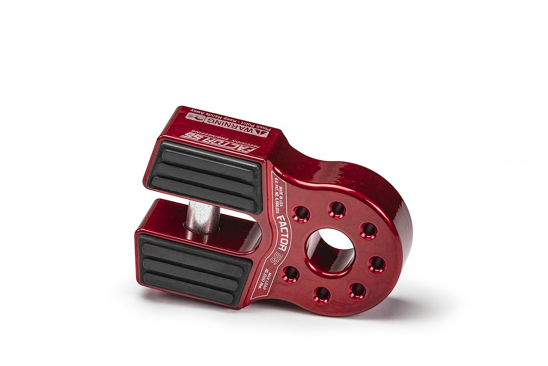 Factor 55 00050-01 Winch Cable Shackle Mount||00050-01_Flatlink_Red.Jpg||86||fac0005001||1090279