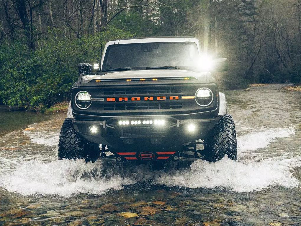 Product of Havoc Offroad HFB-02-001 Bender Steel Textured Powder Coated Bumper 