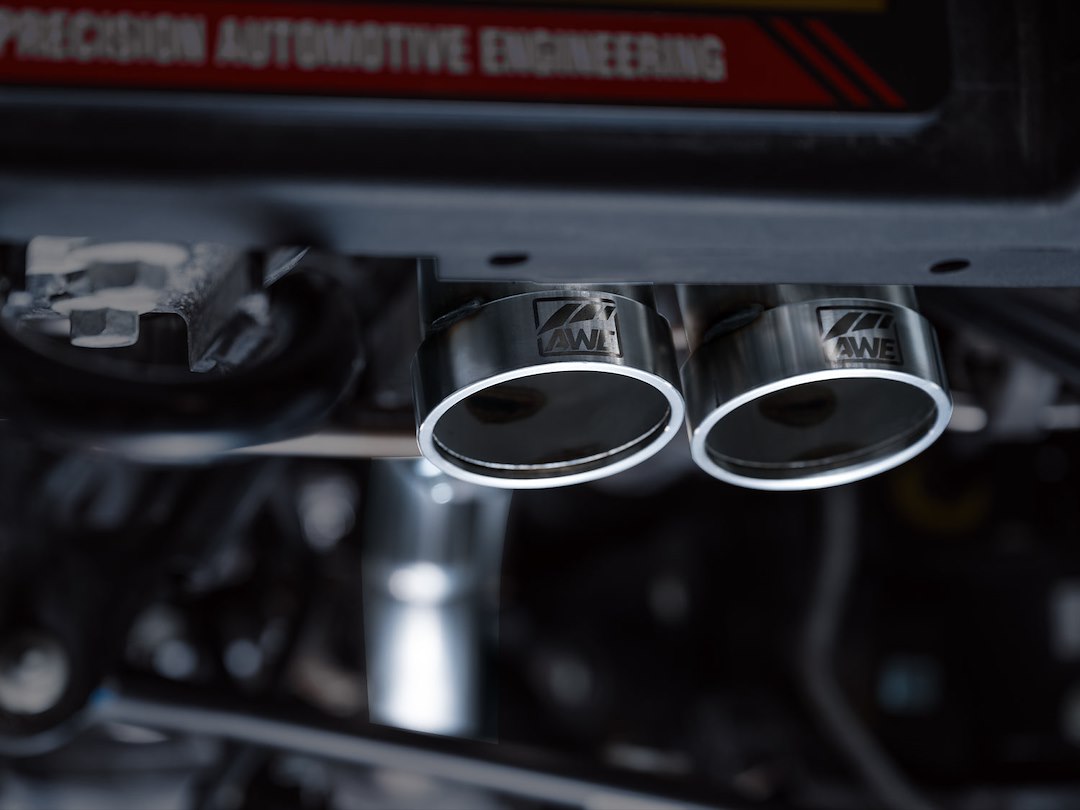 Product of AWE Tuning 3025-31327 SwitchPath ™ Cat-Back System Dual Exhaust System Kit 