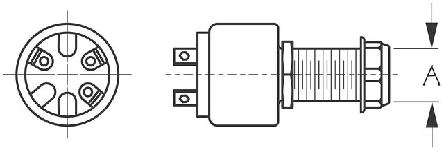 Product of Sea Dog 420360-1 Marine Ignition Switch