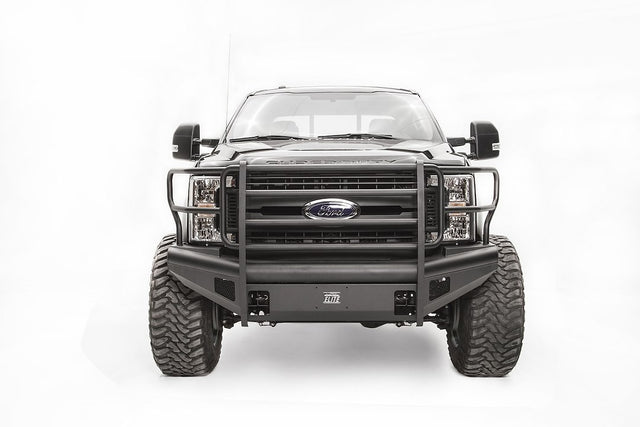 Product of Fab Fours FS17-Q4160-1 Black Steel Elite Steel Matte Powder Coated Bumper 