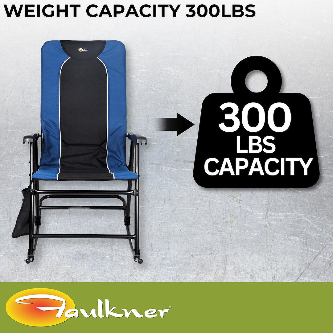 Faulkner 49598h Camping Chair||flk_49598h_Dakota Rocking Chair_Blue Black_B2c_8.Jpg||93||flk49598h||1608969