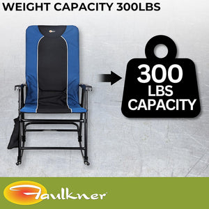Faulkner 49598h Camping Chair||flk_49598h_Dakota Rocking Chair_Blue Black_B2c_8.Jpg||93||flk49598h||1608969