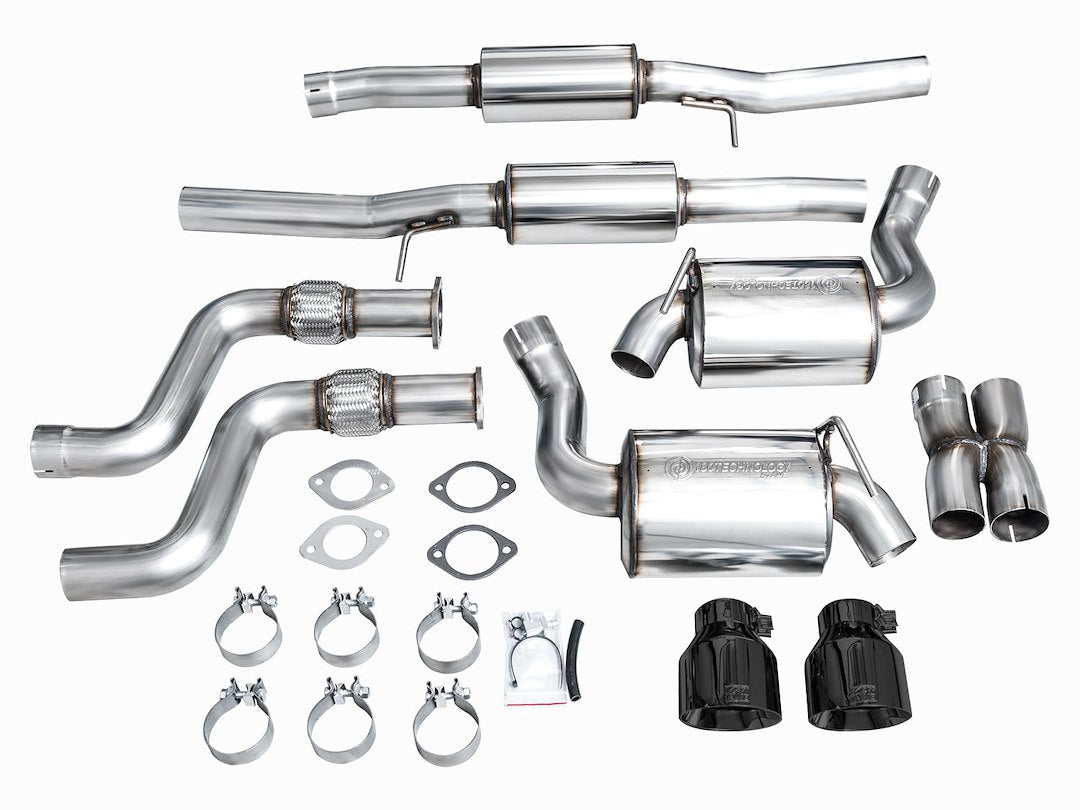Product of AWE Tuning 3015-33400 Touring Edition Cat-Back System Dual Exhaust System Kit 