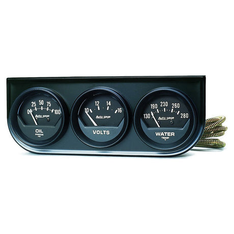 Product of Autometer 2348 Gauge Oil Pressure/ Voltmeter/ Water Temperature
