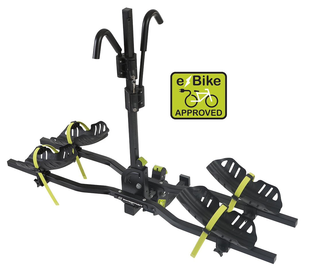 Product of Swagman 64678 2 Bikes Bike Wheel Rests On Straps Bike Rack - Receiver Hitch Mount Yes 
