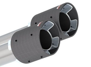 Product of Borla 140837CF ATAK ® Series Cat Back System Dual Exhaust System Kit 
