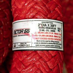 Factor 55 00561 Shackle Rope||00561_1.Jpg||86||fac00561||891446