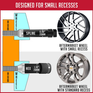 Product of Coyote Wheel Accessories 641145 60 Degree Conical Bulge 12x1.5 Lug Nut 
