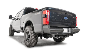 Product of Fab Fours FS23-U5950-1 Black Steel Elite Steel Matte Powder Coated Bumper 