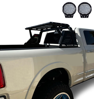 Product of Black Horse Offroad AR2-03BA3-PL69B  Truck Bed Bar 
