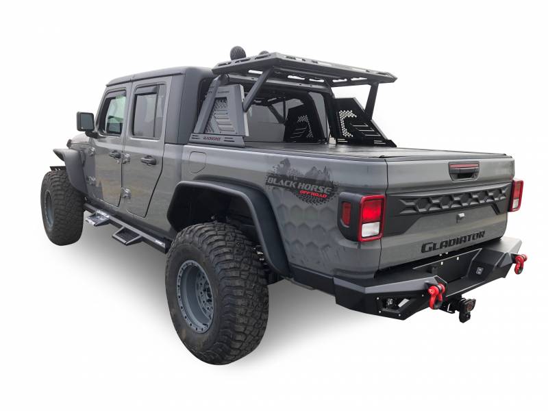 Product of Black Horse Offroad AR2-09BA3-PLFB  Truck Bed Bar 