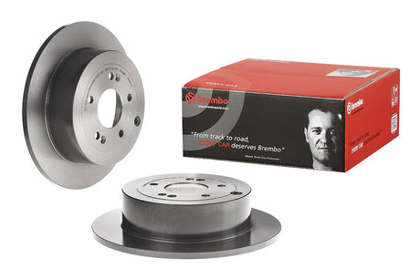 Product of Brembo 08A60011C02 Solid 1 Piece Brake Rotor 