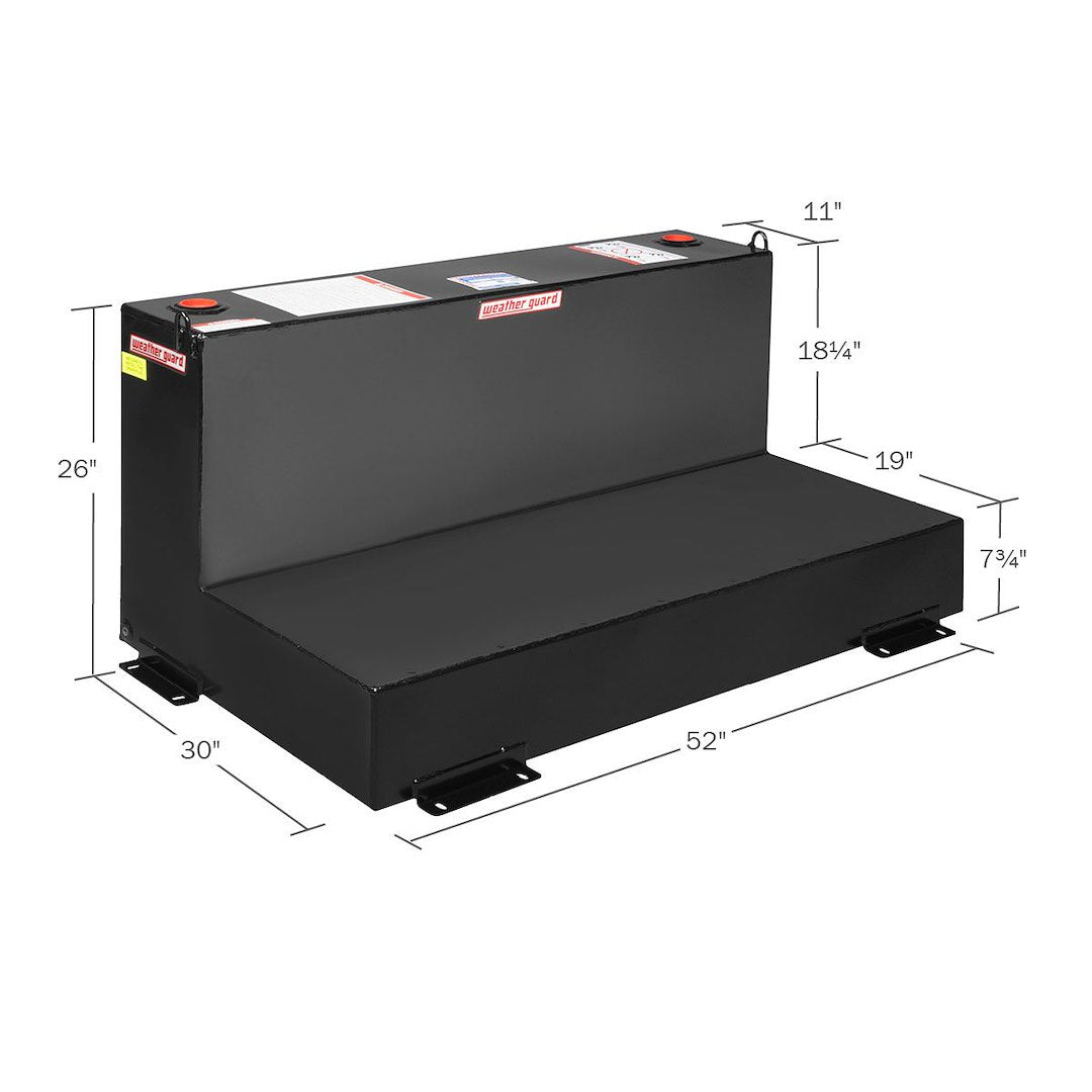 Product of Weather Guard (Werner) 354-5-02 Diesel Liquid Transfer Tank 90 Gallon L-Shape 