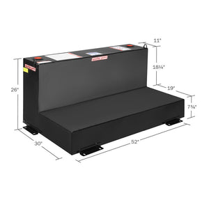 Product of Weather Guard (Werner) 354-5-02 Diesel Liquid Transfer Tank 90 Gallon L-Shape 