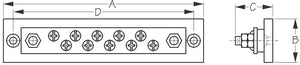 Sea Dog 426671-1 Busbar||426671-1_1.Jpg||86||sdg4266711||1176495