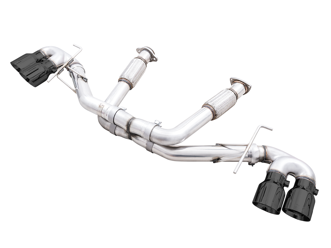 Product of AWE Tuning 3020-43086 Track Edition Cat-Back System Dual Exhaust System Kit 