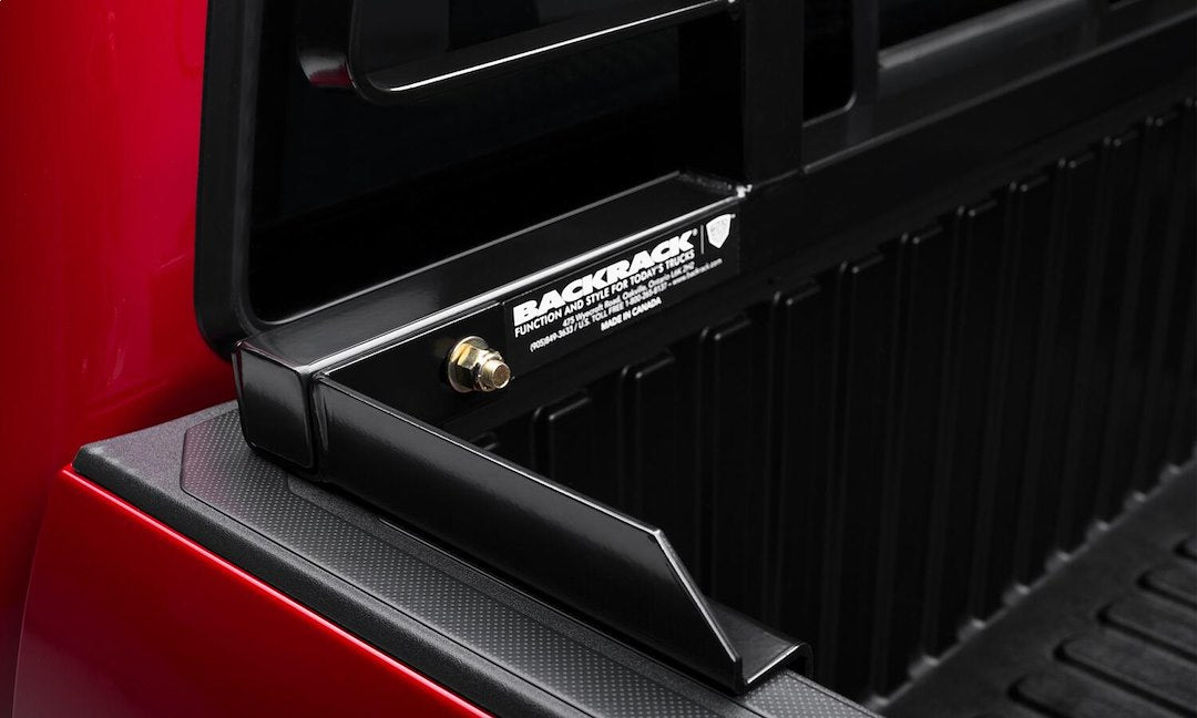 Product of BackRack 15010 Threaded Fasteners Black Powder Coated Horizontal Bar Headache Rack 
