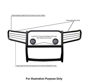 Black Horse Offroad 17a080200ma-Plfb Grille Guard||17a080200ma-Plfb_9.Jpeg||93||blka080200lfb||1643261