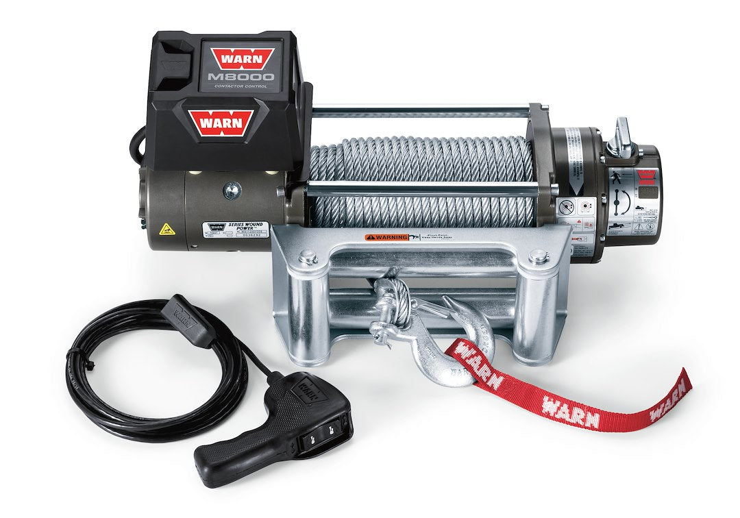 Product of Warn 26502 8000 Pound Vehicle Recovery Winch 