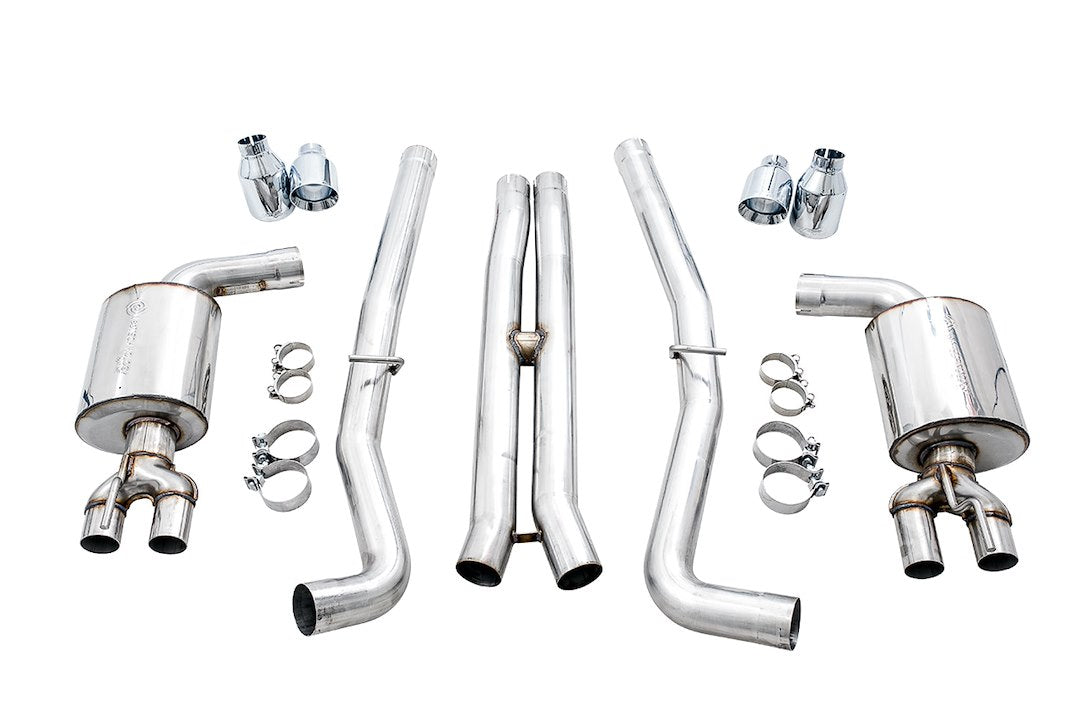 Product of AWE Tuning 3020-11028 Touring Edition Cat-Back System Dual Exhaust System Kit 