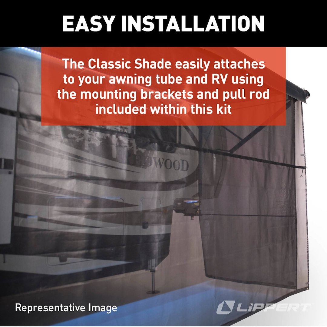 Product of Lippert Components 3833980615 Awning Sun Block Panel