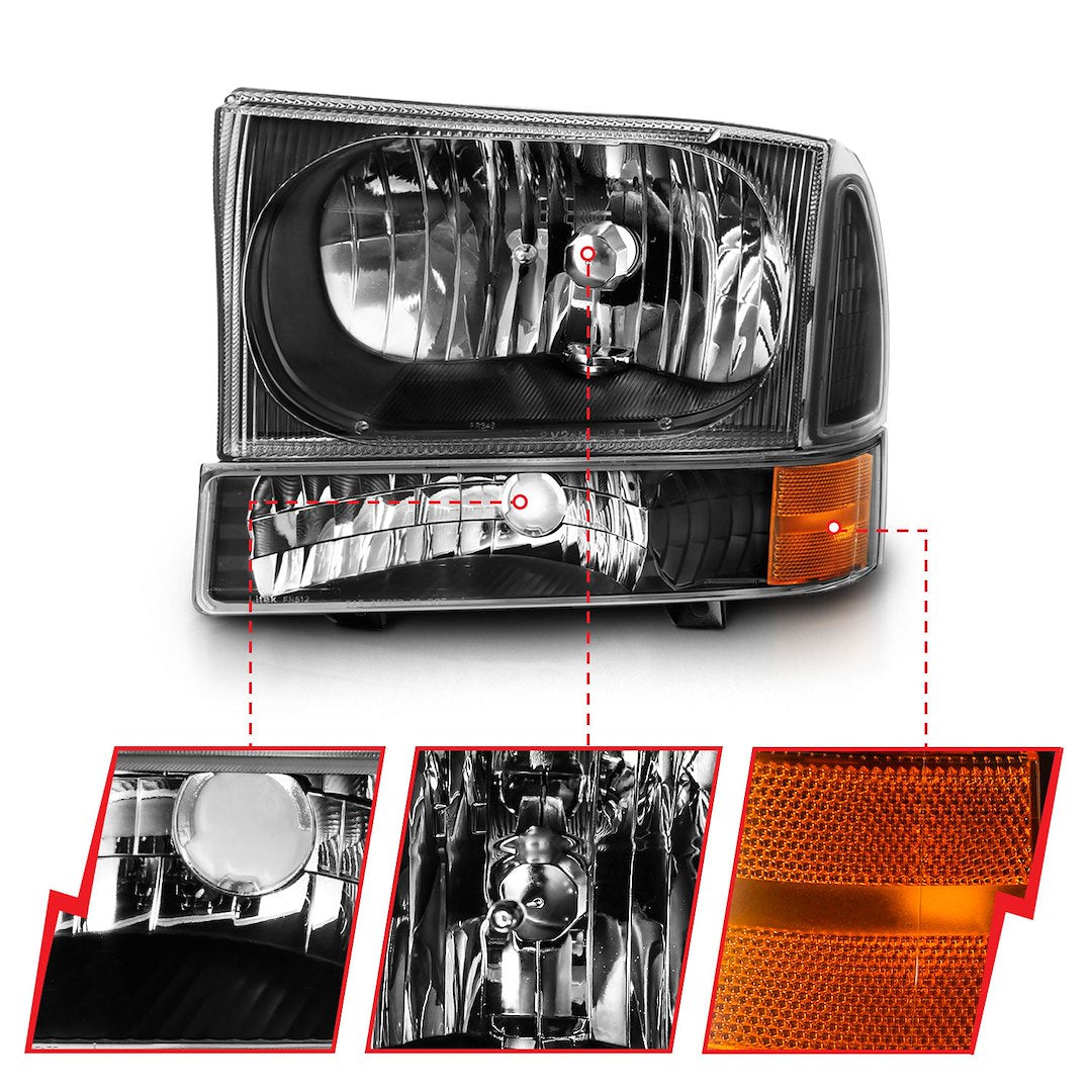 Anzo Usa 111457 Headlight Assembly||111457_1.Jpg||86||a1r111457||1625708