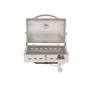 Faulkner 52302 Barbeque Grill||flk_52302_Grill_Deluxe_Stainless_Mounted_Facing Front_Open.Jpg||85||flk52302||1280883
